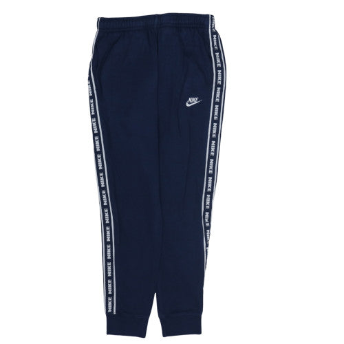 Nike Men's Blue Jogger Trousers S Regular Fit Fleece Activewear