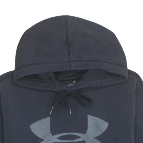 Under Armour Men's Black Medium Pullover Hoodie ColdGear Fleece