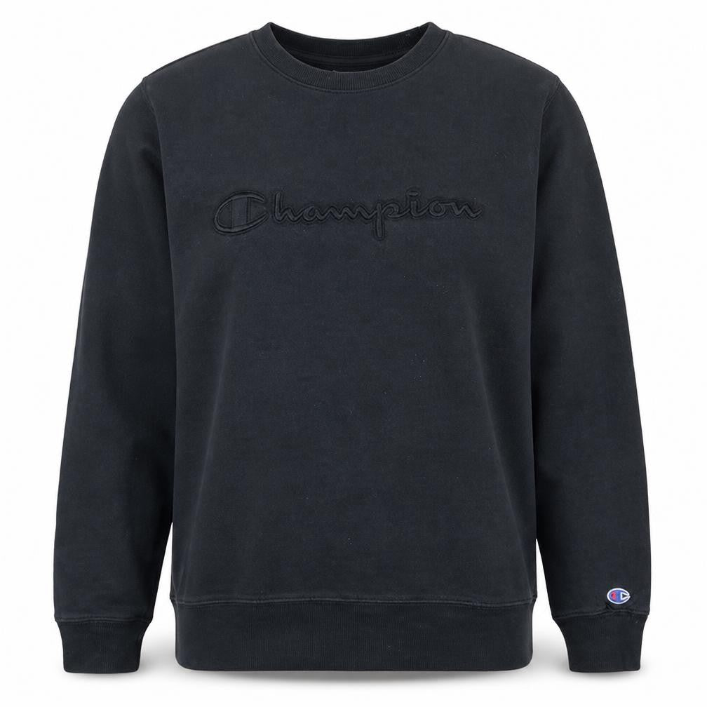 Champion Men's Black XL Pullover Sweatshirt Embroidered Logo