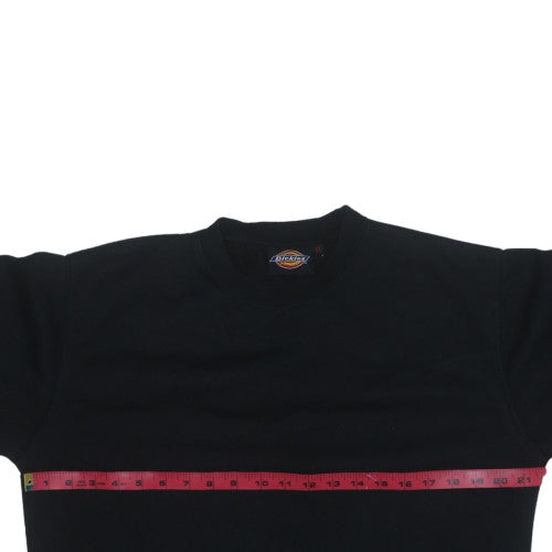Dickies Men's Black Crew Neck Pullover Sweatshirt Size M