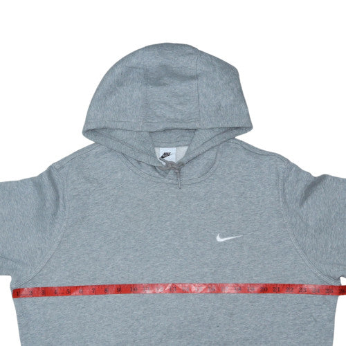 Nike Women Grey XL Pullover Hoodie with Pockets & Logo