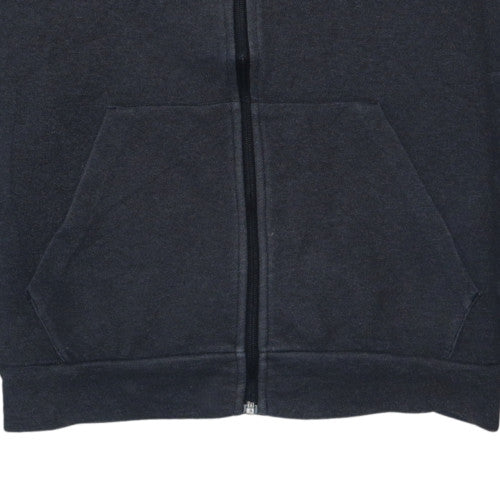 Adidas Men's Black Full Zip Hoodie Size M Regular Fit Sportswear