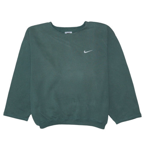 Nike Women’s Green Crew Neck Pullover Sweatshirt L