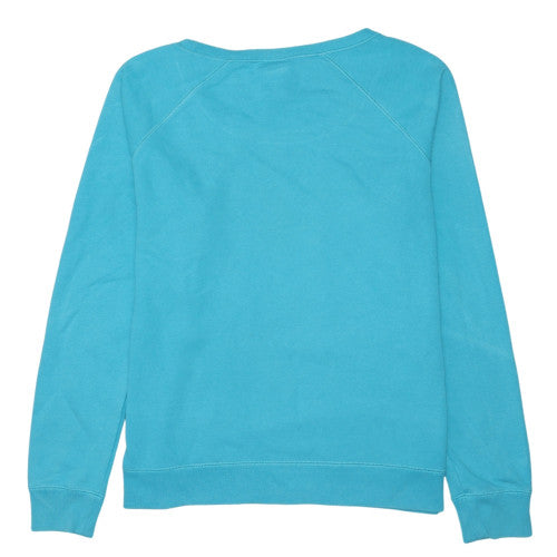 Nike Women's Blue Crew Neck Pullover Sweatshirt Size M
