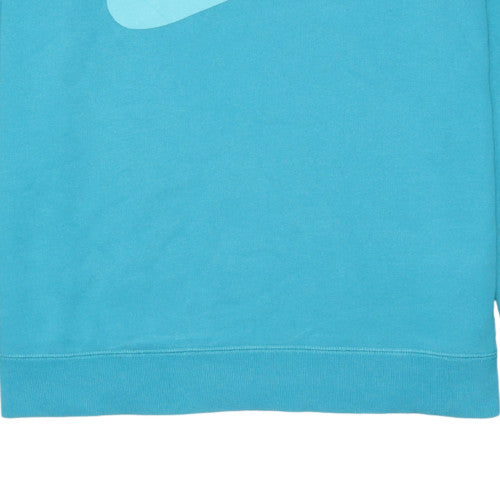 Nike Women's Blue Crew Neck Pullover Sweatshirt Size M