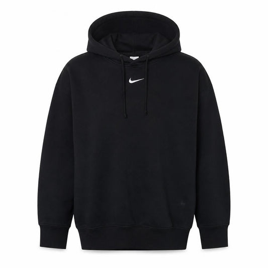 Nike Women’s Black Pullover Hoodie Small Cotton Blend Fleece