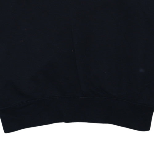Nike Women’s Black Pullover Hoodie Small Cotton Blend Fleece