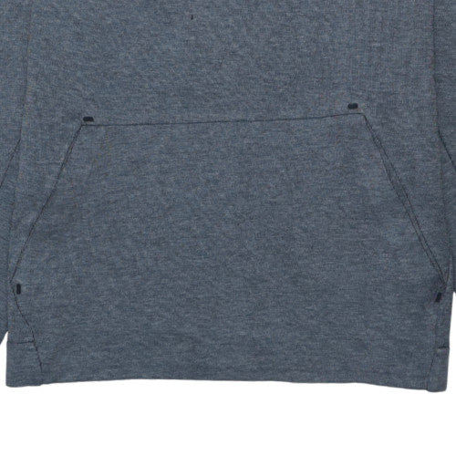 Nike Men's Grey Small Pullover Sweatshirt with Logo Pocket