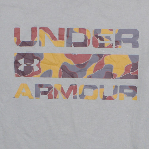 Under Armour Men's Grey XL Graphic Print T-Shirt Loose Fit