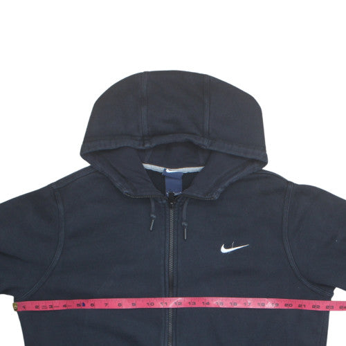 Nike Mens Black Full Zip Fleece Hoodie Size L