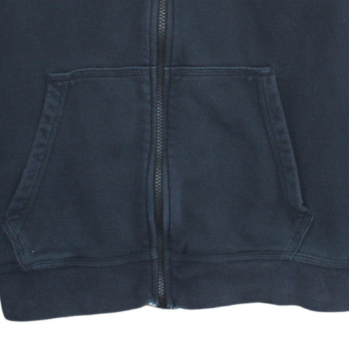 Nike Mens Black Full Zip Fleece Hoodie Size L