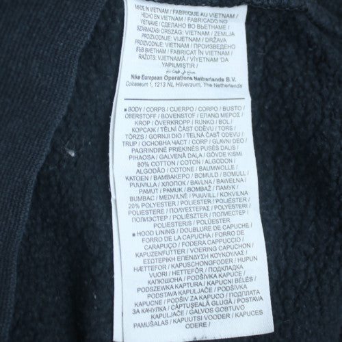 Nike Men's Black XS Pullover Hoodie Fleece Sweatshirt