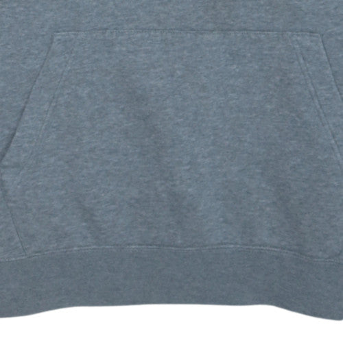 Nike Men's Grey Pullover Hoodie Size S Regular Fit Sports Fleece