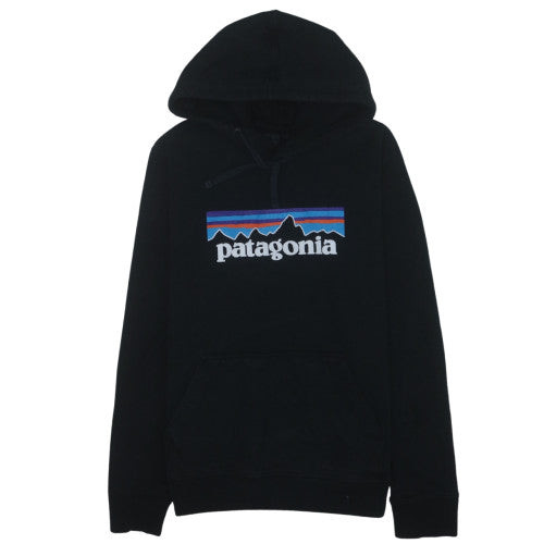 Patagonia Men’s Black Pullover Hoodie Regular Fit M Outdoor Fleece