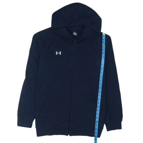 Under Armour Men's Blue XL Full Zip Hoodie Lightweight Fleece
