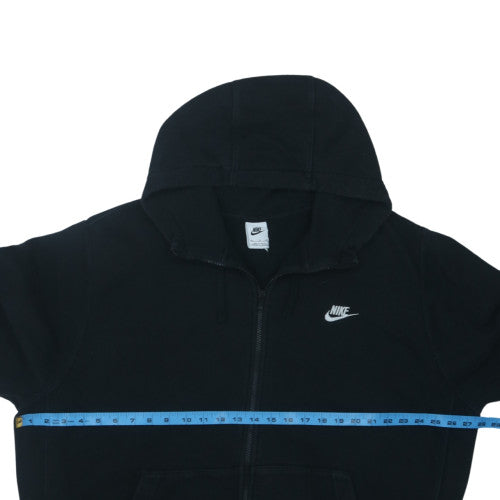 Nike Men's Black Full Zip Fleece Hoodie 2XL Regular Fit