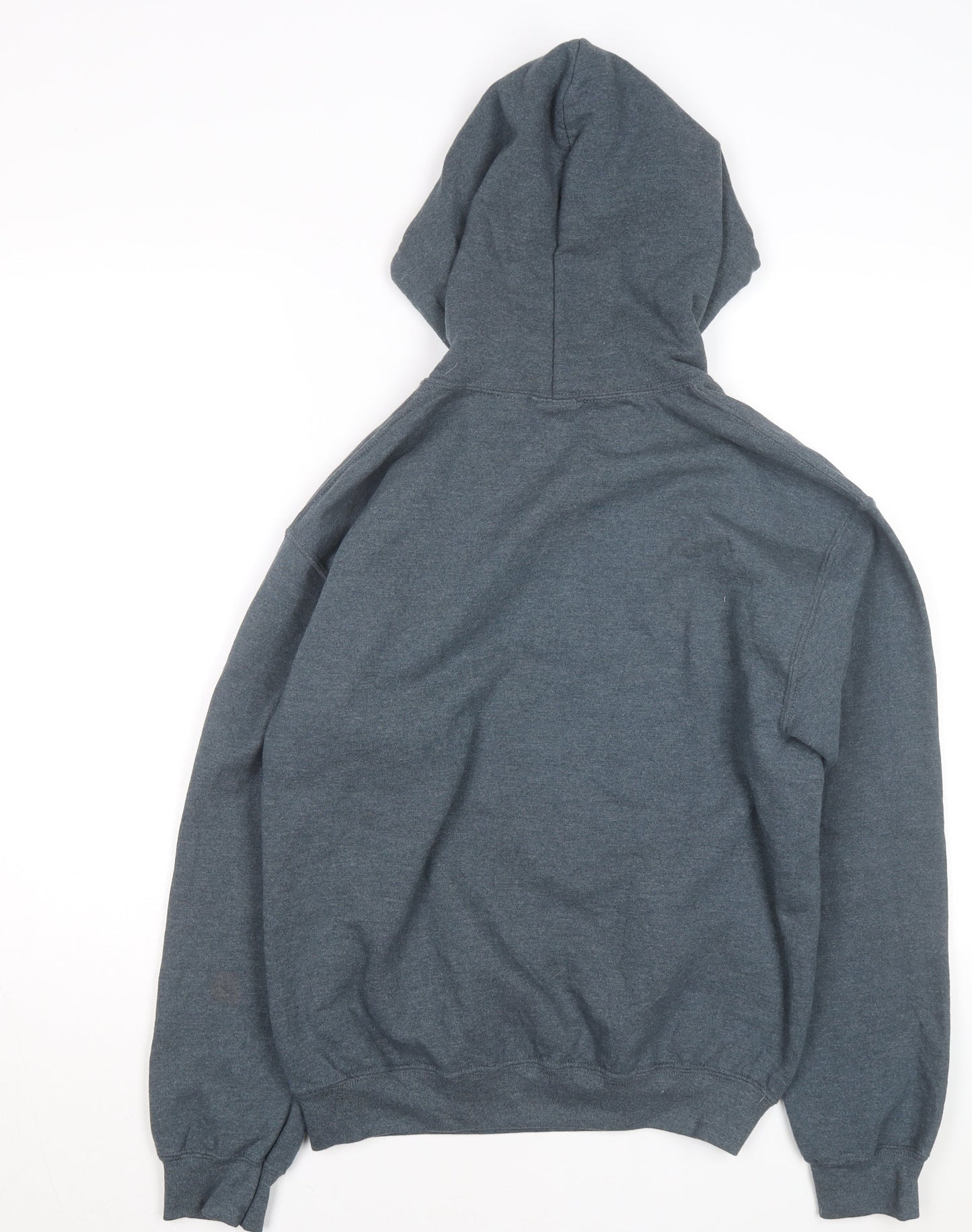 The Alamo Men’s Grey Pullover Hoodie S Graphic Fleece Sweatshirt