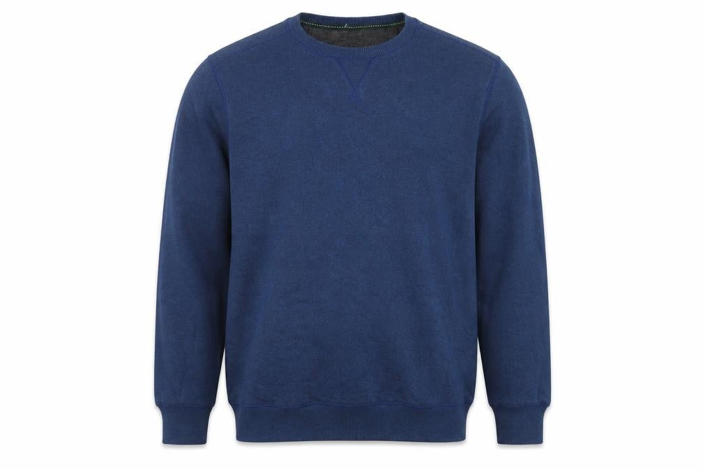 G.H. Bass & Co. Men's Blue Crew Neck Pullover Sweatshirt Size L