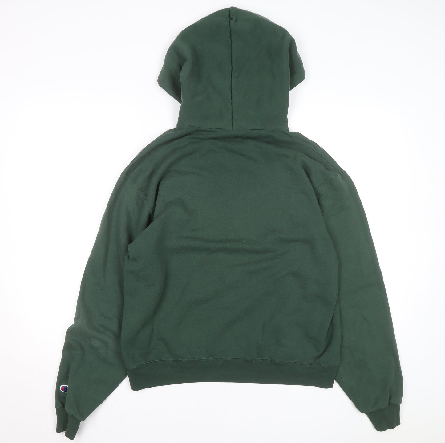 Champion Mens Green Hoodie Clarkson University Pullover Size M
