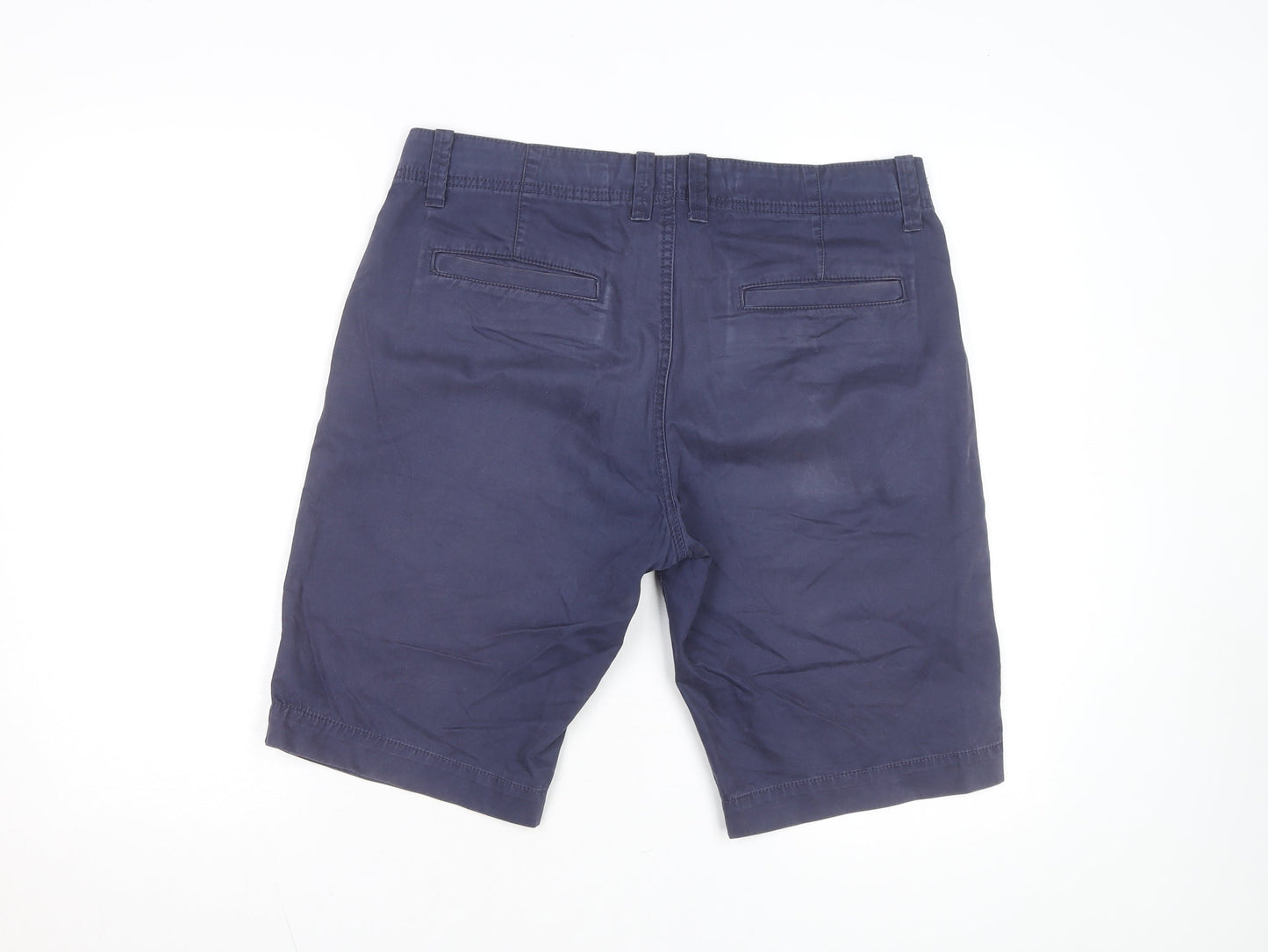 Joules Men's Blue Chino Shorts Size L 34in Cotton Casual