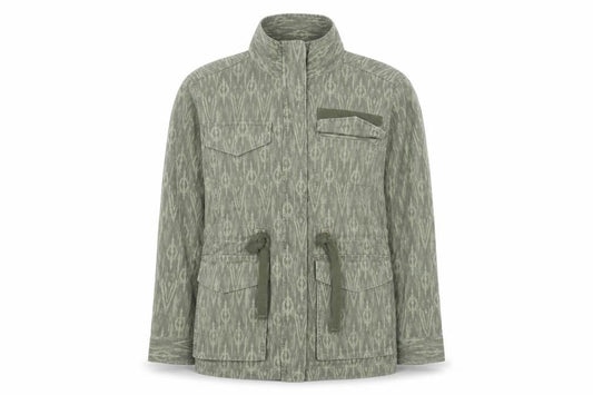 Marks & Spencer Women’s Green Military Jacket Size 12 Cotton Blend