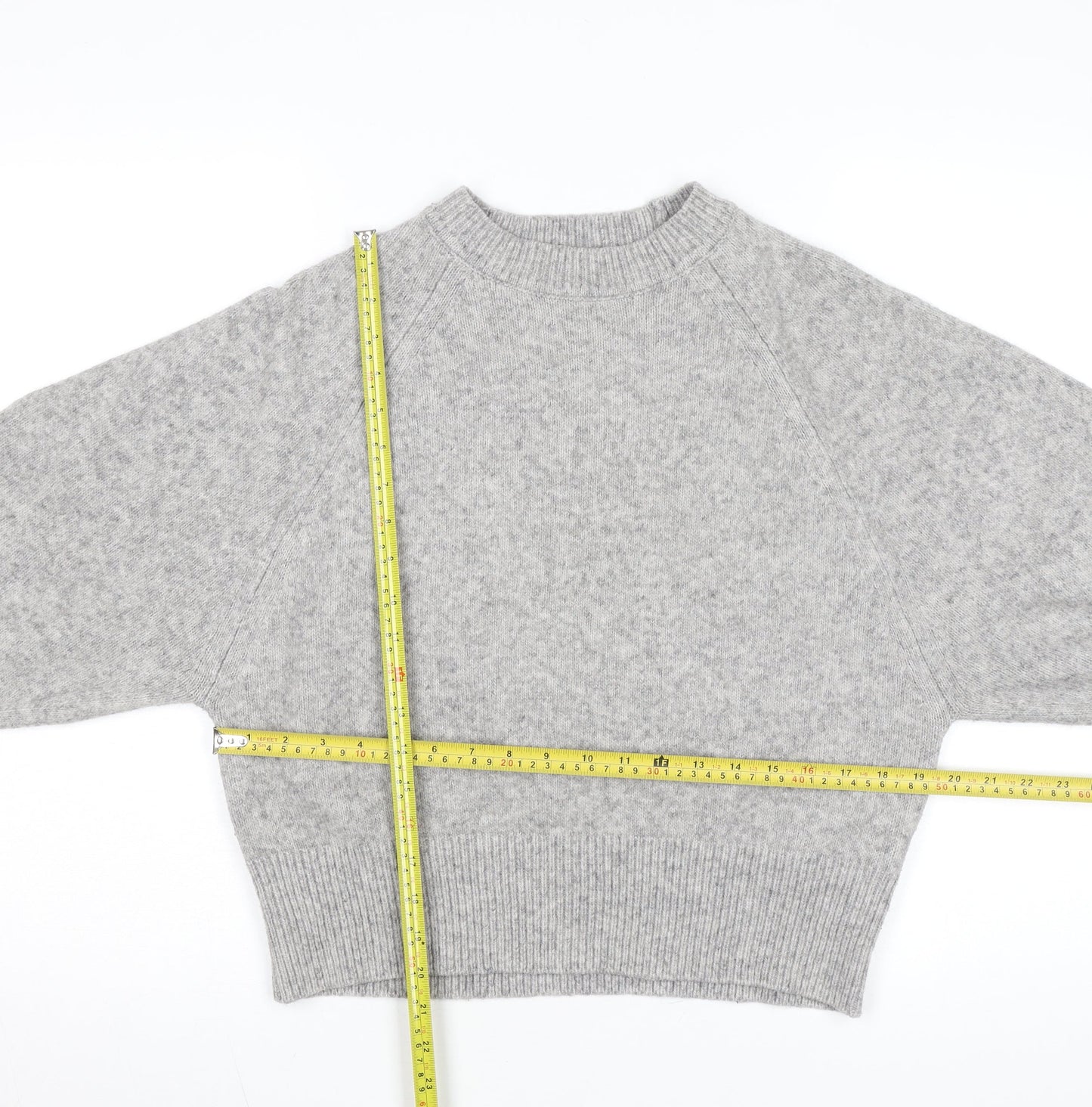 Ropé Picnic Grey Wool Blend Men's M Crew Neck Pullover Jumper