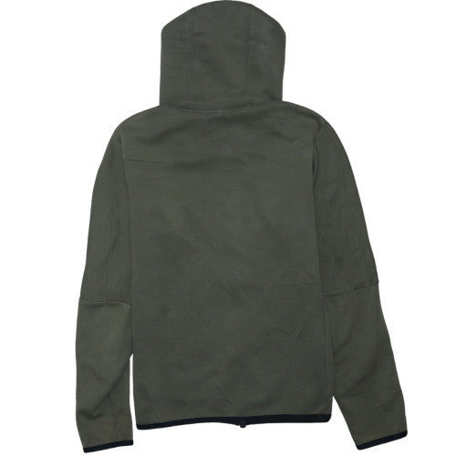 Nike Men's Green Full Zip Hooded Sweatshirt Size S