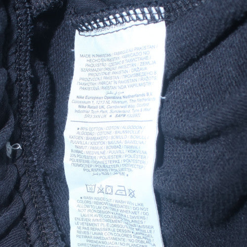 Nike Men's Black Fleece Jogger Trousers Size L Regular Fit