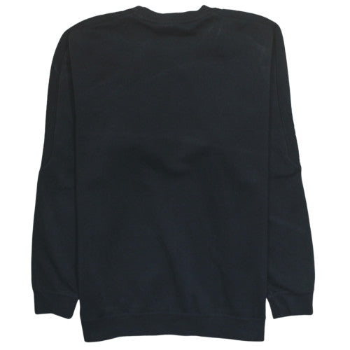 Adidas Men's Black XL Pullover Sweatshirt with Logo Trim