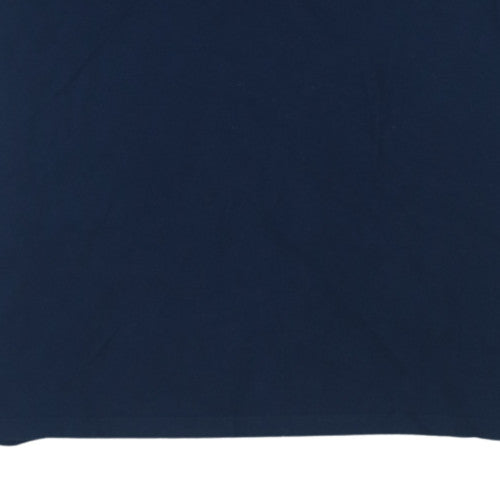 Nike Men's Blue 2XL Athletic Sports Graphic T-Shirt