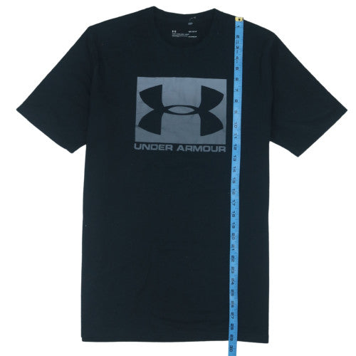Under Armour Men's Black HeatGear Sports T-Shirt Size L Crew Neck