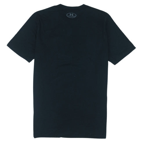 Under Armour Men's Black HeatGear Sports T-Shirt Size L Crew Neck