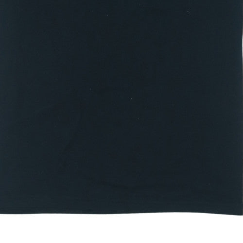Under Armour Men's Black HeatGear Sports T-Shirt Size L Crew Neck