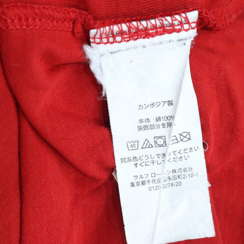 Polo Ralph Lauren Men's Red Classic Fit Crew Neck T-Shirt XXL