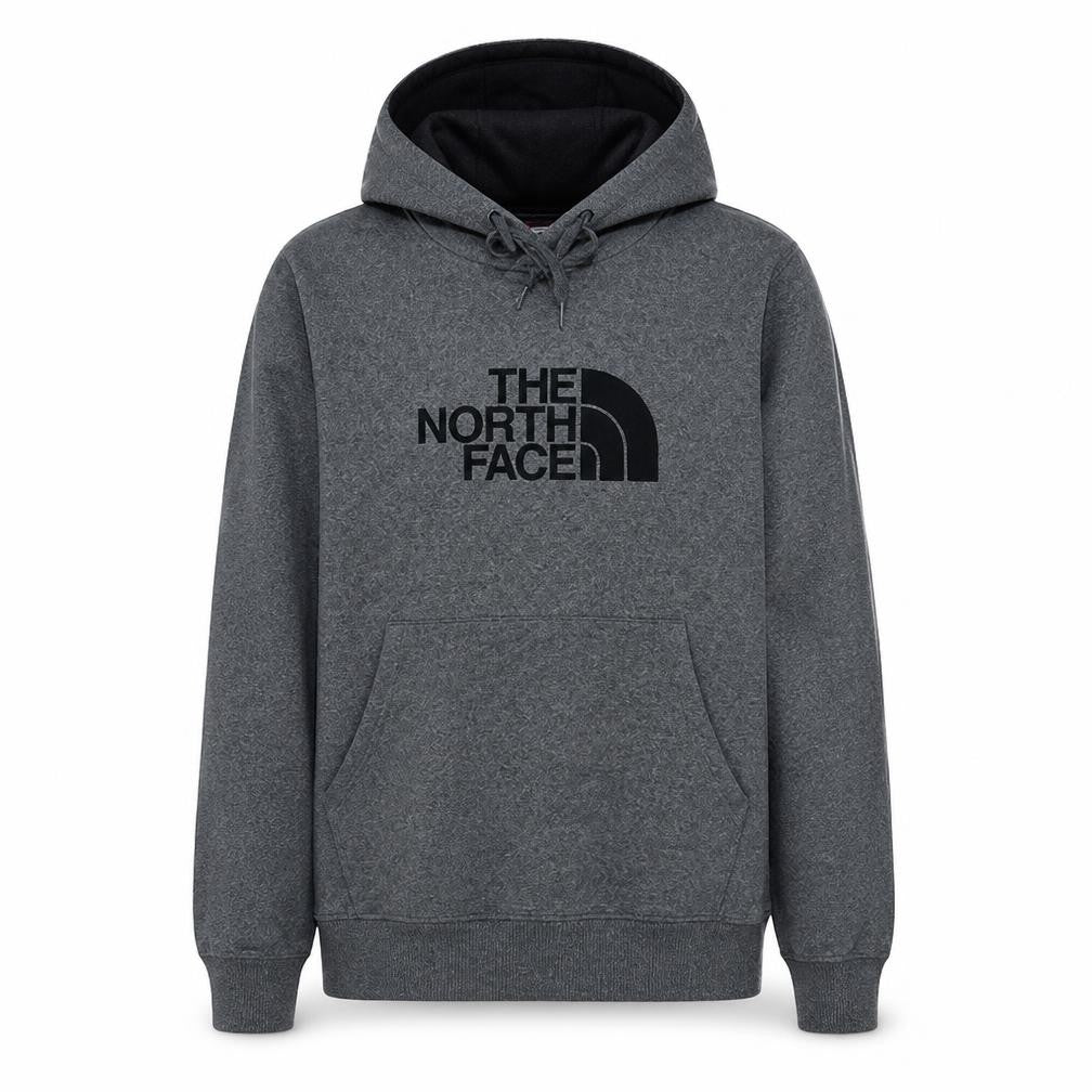 The North Face Men's Grey Pullover Hoodie L Outdoor Fleece