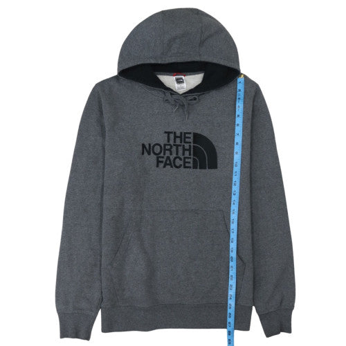 The North Face Men's Grey Pullover Hoodie L Outdoor Fleece