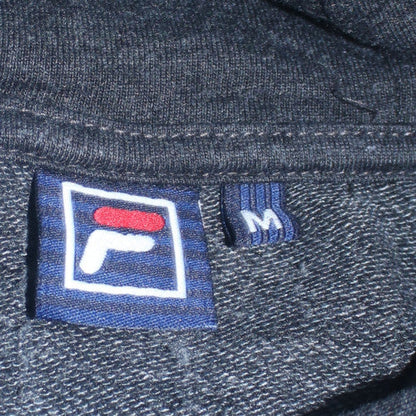 Additional view of Fila Men’s Black Pullover Hoodie M Regular Fit Logo Sweatshirt