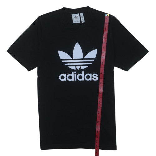 Adidas Men's Black Crew Neck Short Sleeve T-Shirt Size M