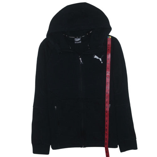 Puma Men's Black Full Zip Hoodie Small Regular Fit Sportswear