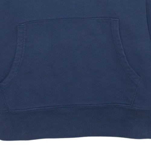 Levi's Men's Blue Pullover Hoodie M Regular Fit Cotton Fleece