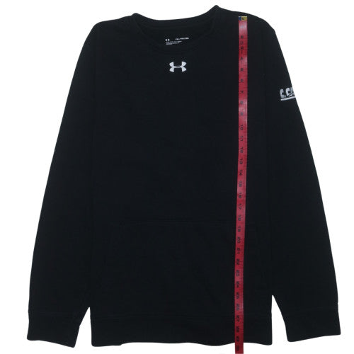 Under Armour Mens Black 2XL Pullover Crew Neck Sweatshirt
