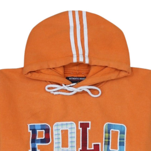 Ralph Lauren Polo Men Orange XXL Pullover Hoodie Sweatshirt