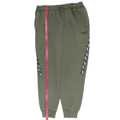 Puma Men's Green XL Jogger Trousers Fleece Activewear