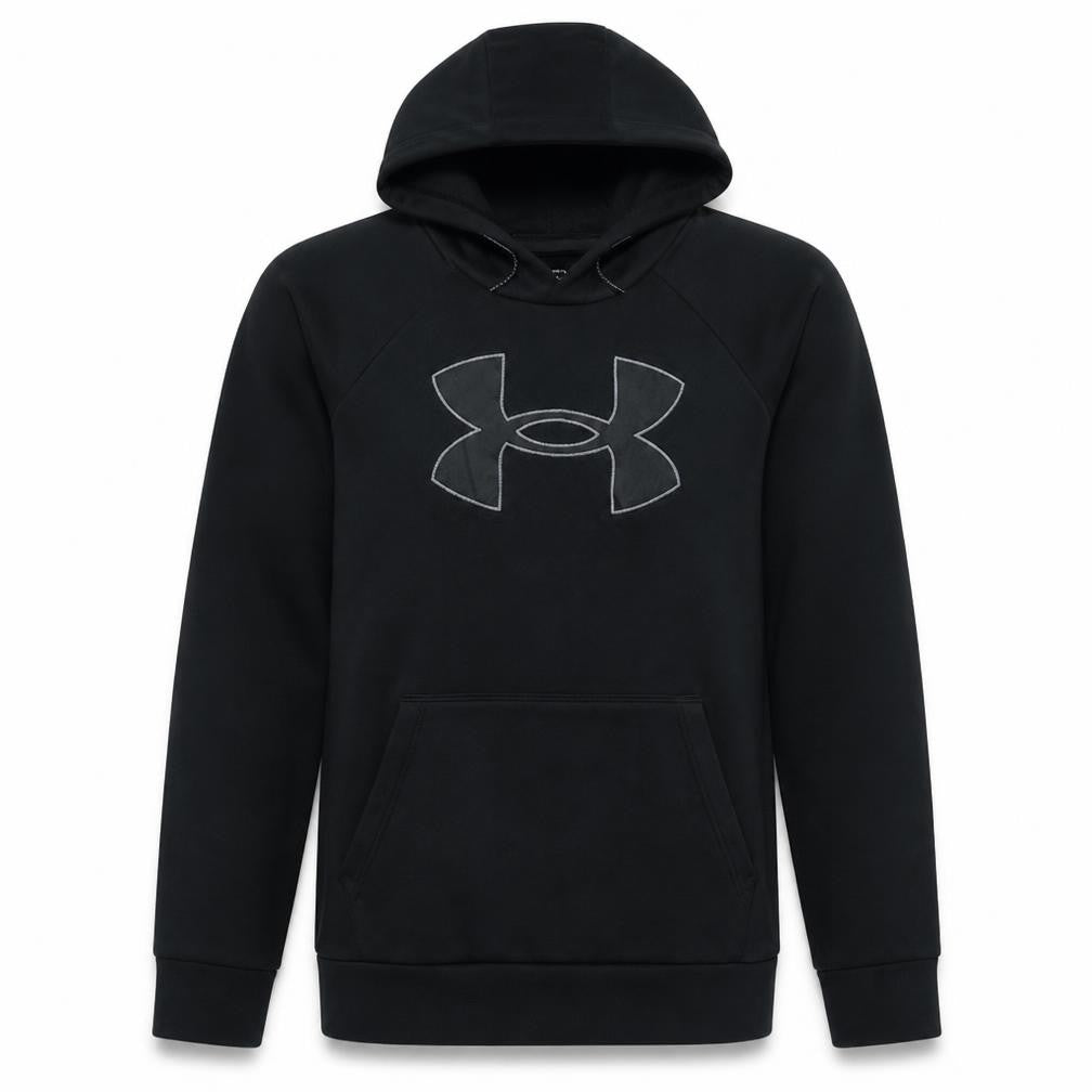 Under Armour Men's Black Pullover Hoodie M Sports Fleece
