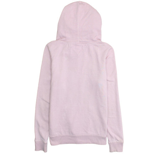 Hilfiger Denim Womens Pink Sequin 85 Pullover Hoodie Size M
