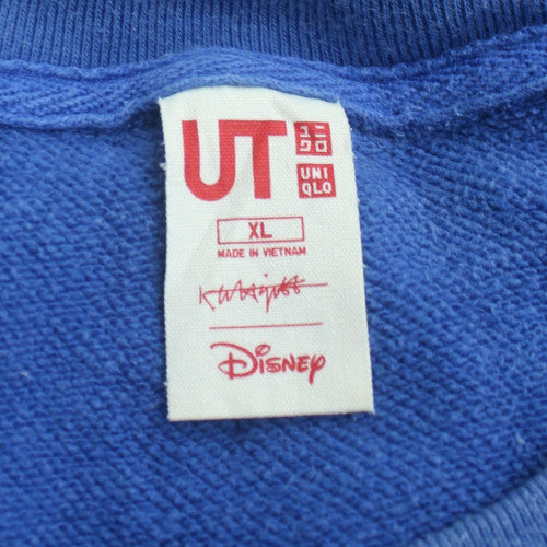 Uniqlo Men’s Blue Disney Graphic Pullover Sweatshirt XL