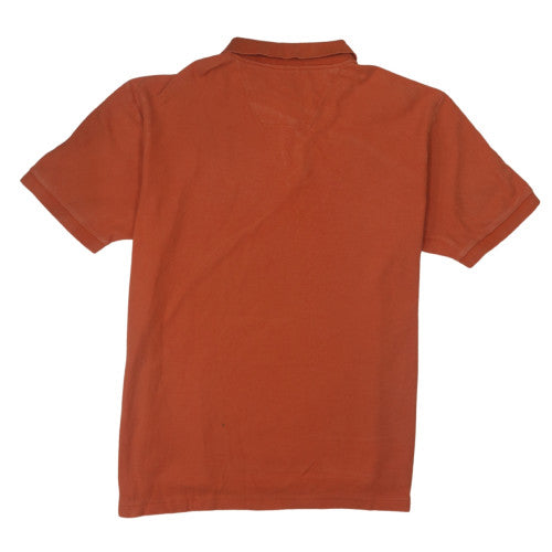 Nautica Men's Orange Short Sleeve Classic Fit Cotton Polo XL