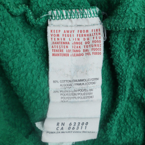 Puma Men’s Green Rugby IRFU Hoodie M Pullover Fleece Sweatshirt