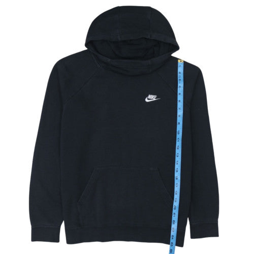 Nike Men's Black Pullover Hoodie L Fleece Sportswear Sweatshirt