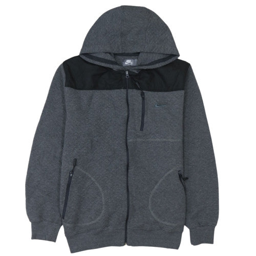 Nike SB Womens Grey Full Zip Hoodie XXL - Hooded Fleece Sweatshirt